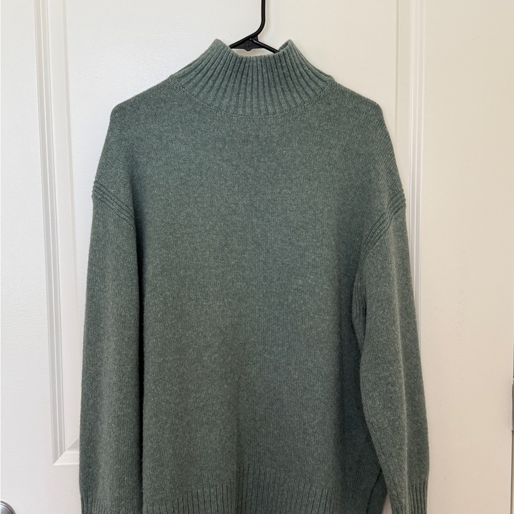 H&M Mock Neck Sweater - Sage Green